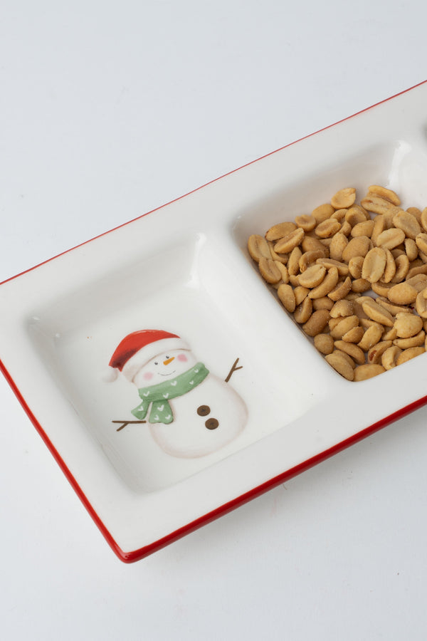 Carraig Donn Rectangle 3 Dip Dish