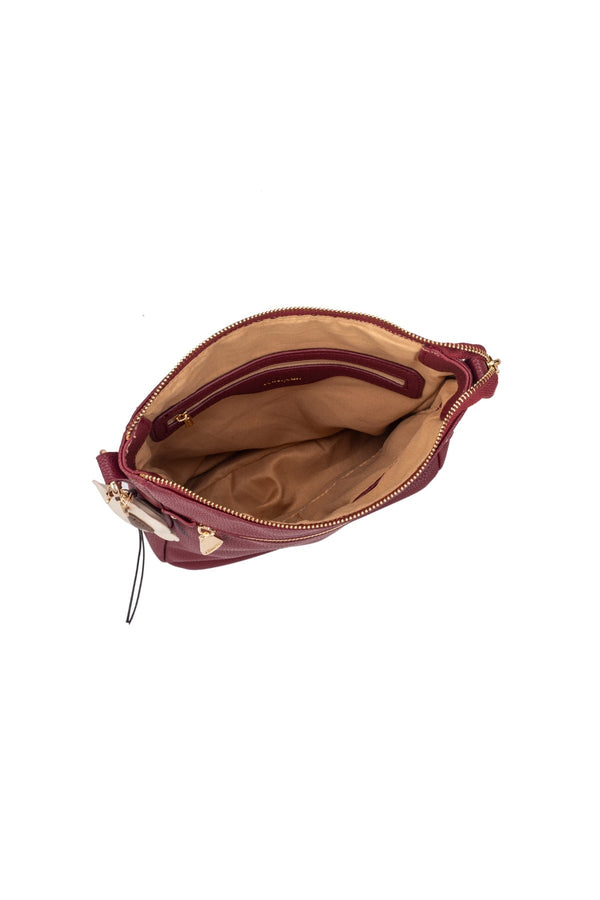 Carraig Donn Red Faux Leather Dog Bag Charm Crossbody Bag