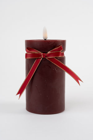 Carraig Donn Red Led Candle