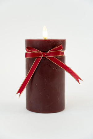 Carraig Donn Red Led Candle