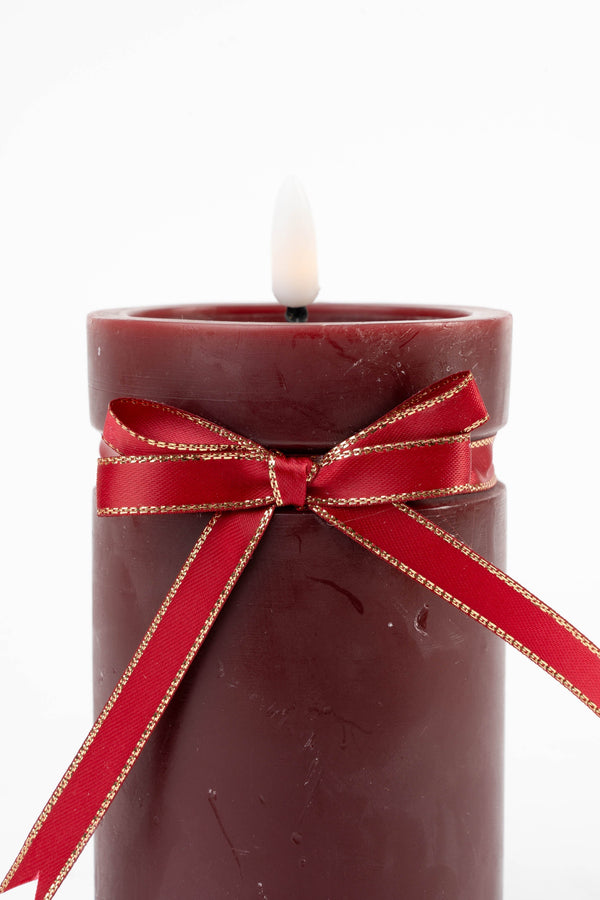 Carraig Donn Red Led Candle