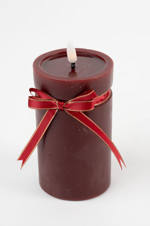 Carraig Donn Red Led Candle