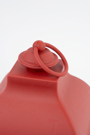 Carraig Donn Red Led Lantern