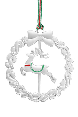 Carraig Donn Reindeer Wreath Christmas Decoration