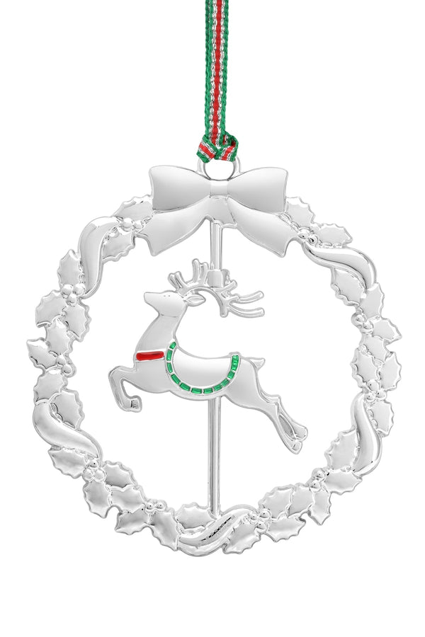 Carraig Donn Reindeer Wreath Christmas Decoration