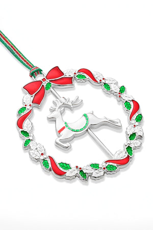 Carraig Donn Reindeer Wreath Christmas Decoration