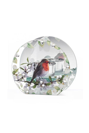 Carraig Donn Robin Tree Of Life T-Light Holder