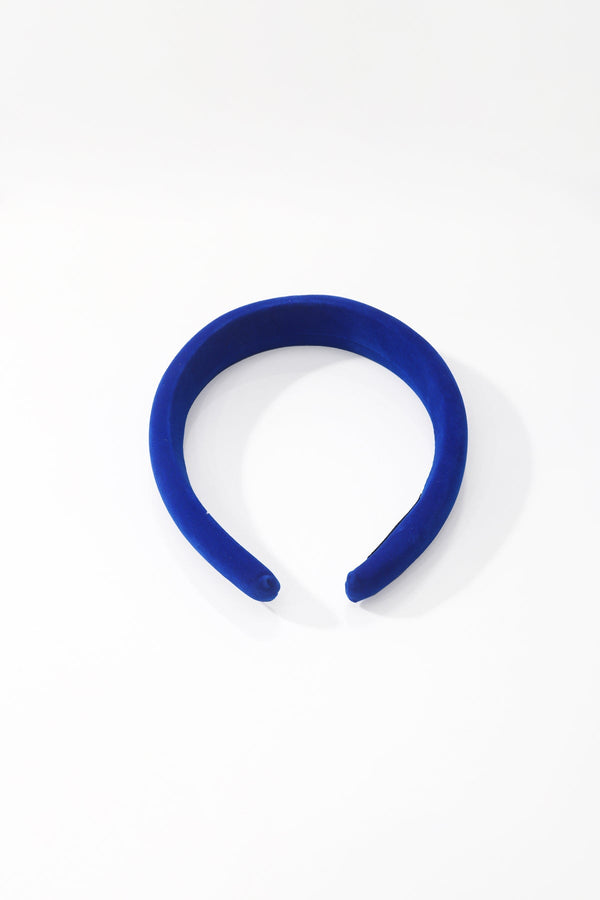 Carraig Donn Royal Blue Velvet Hairband