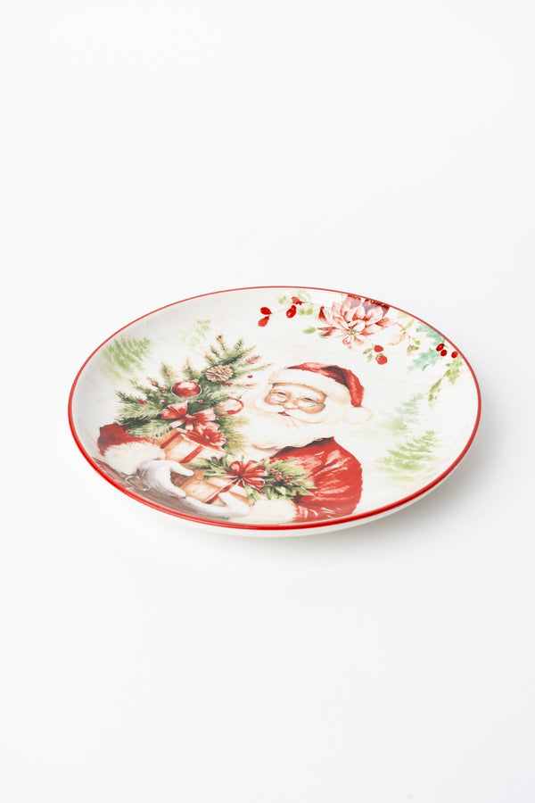Carraig Donn Santa Christmas Plate