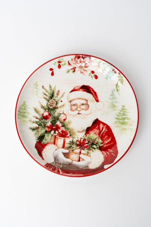 Carraig Donn Santa Christmas Plate