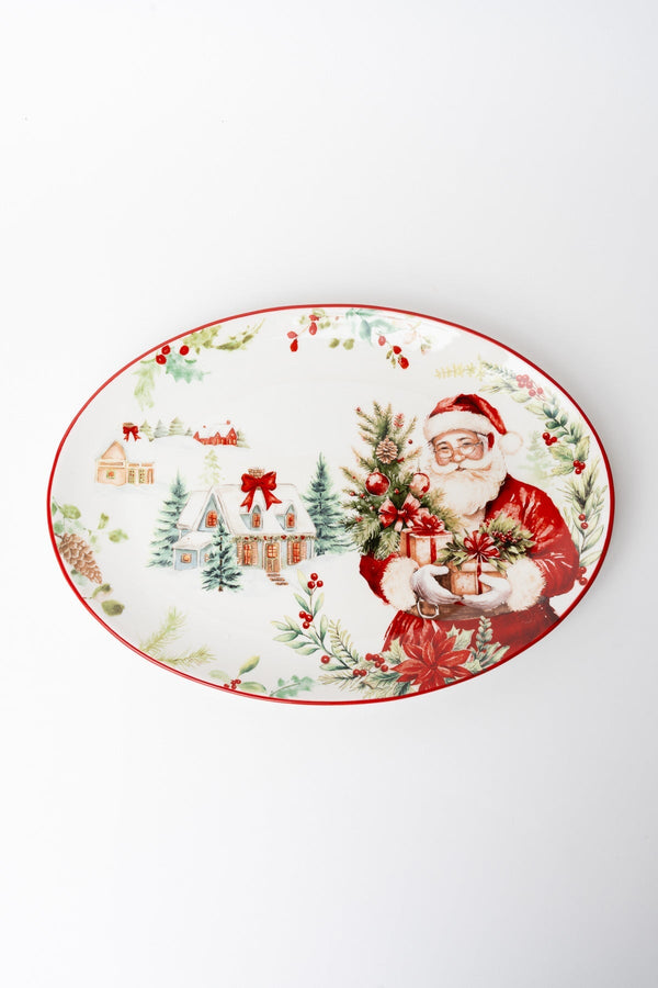 Carraig Donn Santa Christmas Platter