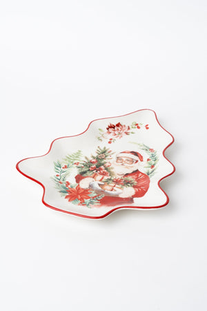 Carraig Donn Santa Christmas Tree Platter