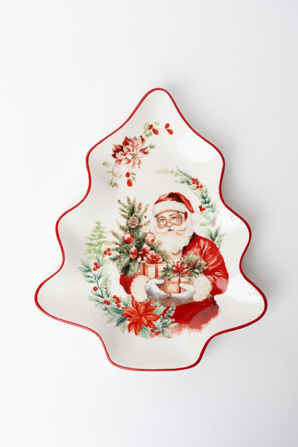 Carraig Donn Santa Christmas Tree Platter