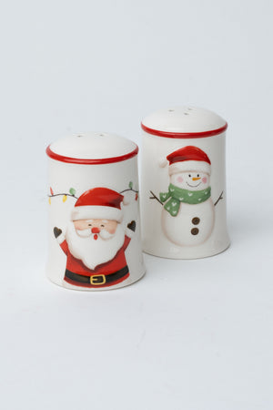 Carraig Donn Santa Snowman Salt & Pepper
