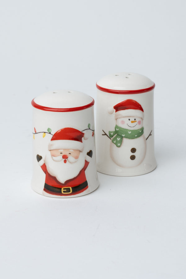 Carraig Donn Santa Snowman Salt & Pepper