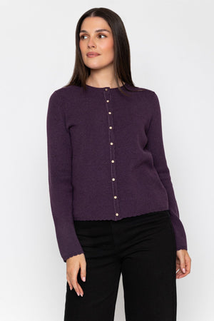 Carraig Donn Scallop Detail Cardigan