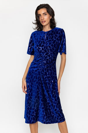 Carraig Donn Sequin Velvet Dress