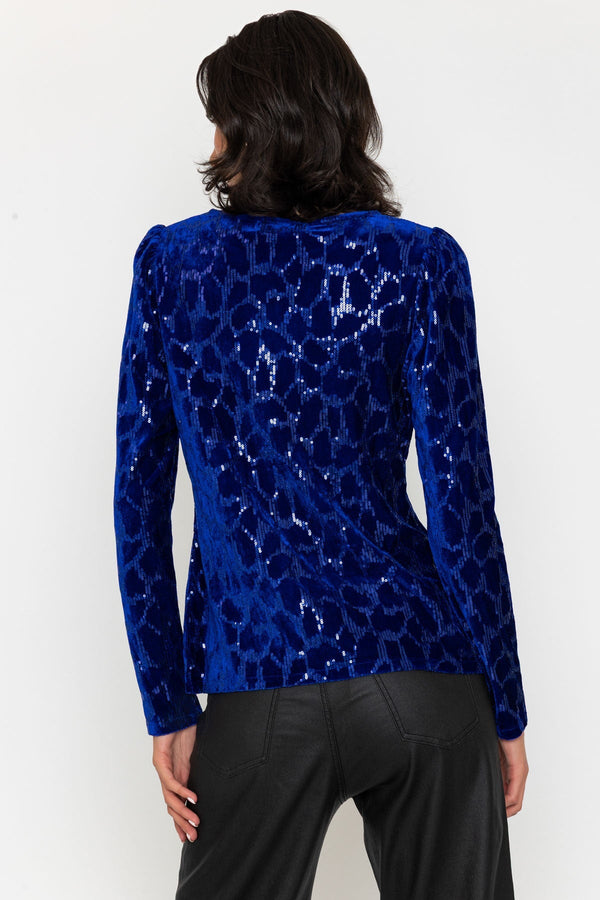 Carraig Donn Sequin Velvet Top