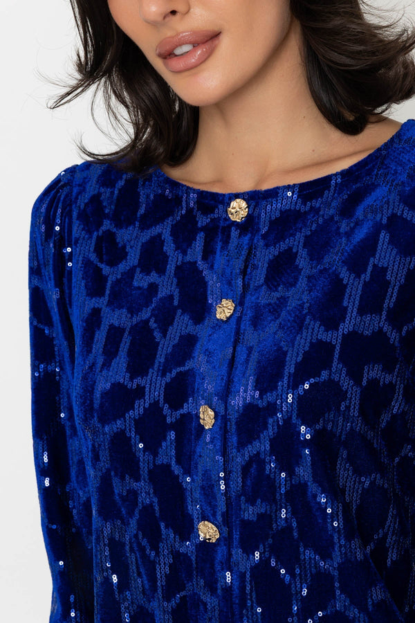 Carraig Donn Sequin Velvet Top