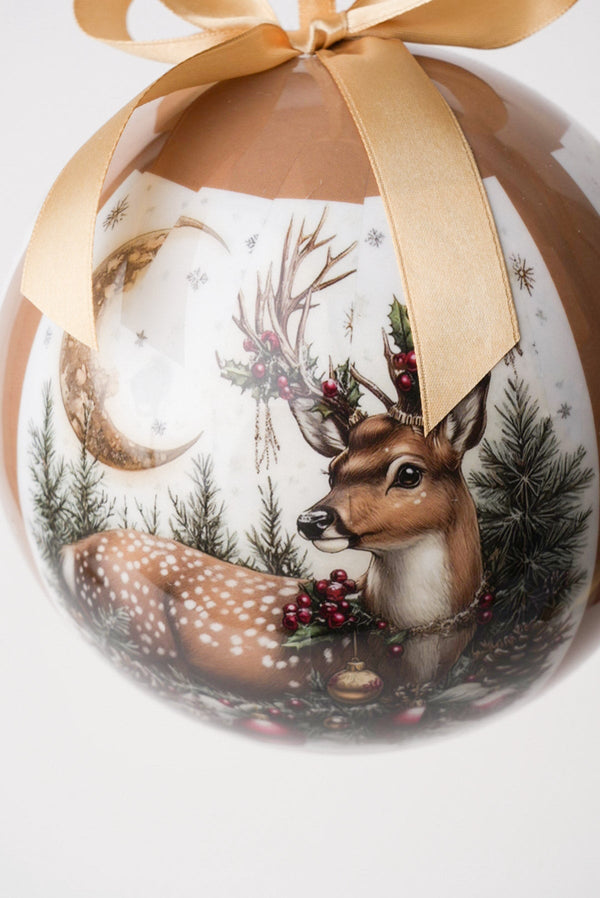 Carraig Donn Set Of 14 Reindeer Christmas Baubles