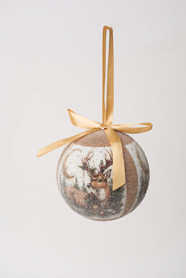 Carraig Donn Set Of 14 Reindeer Christmas Baubles