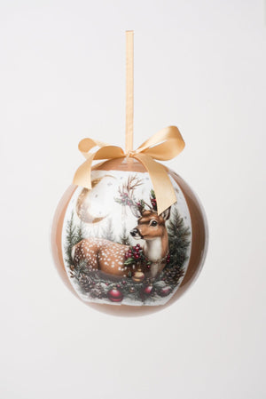 Carraig Donn Set Of 14 Reindeer Christmas Baubles