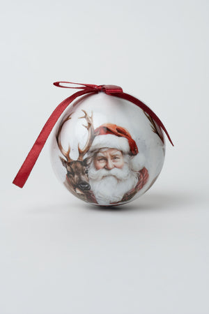 Carraig Donn Set Of 14 Santa Christmas Baubles