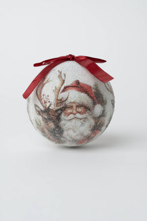 Carraig Donn Set Of 14 Santa Christmas Baubles