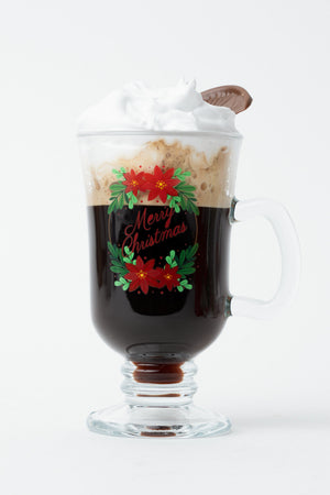 Carraig Donn Set Of 2 Christmas Irish Coffee Glasses