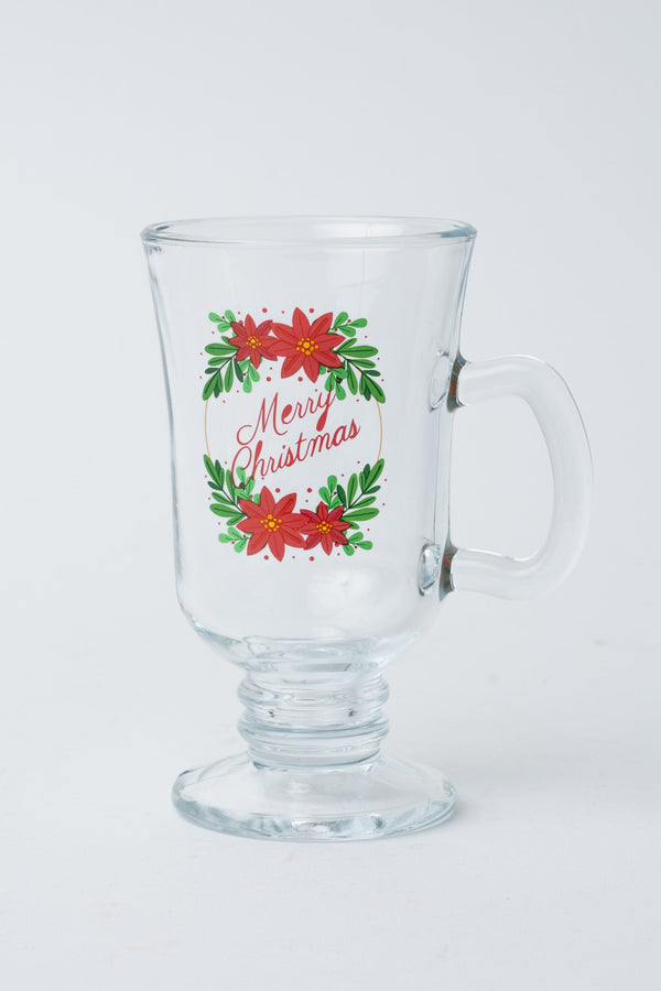 Carraig Donn Set Of 2 Christmas Irish Coffee Glasses