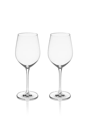 Carraig Donn Set Of 2 Eternity Crystal Wine Glasses