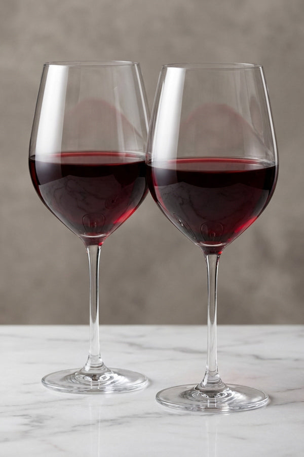 Carraig Donn Set Of 2 Eternity Crystal Wine Glasses
