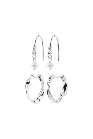 Carraig Donn Set of 2 Morin Silver Earrings
