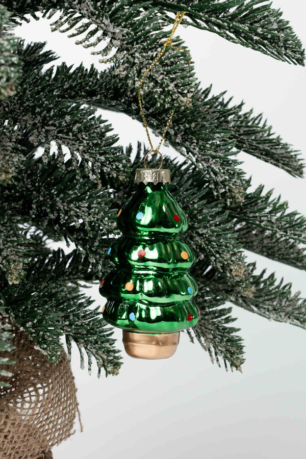 Carraig Donn Set Of 3 Glass Novelty Christmas Tree Decorations
