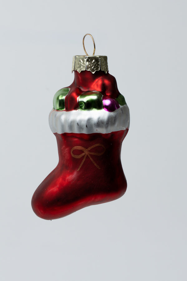 Carraig Donn Set Of 6 Glass Novelty Christmas Tree Decorations