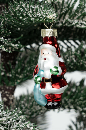 Carraig Donn Set Of 6 Glass Novelty Christmas Tree Decorations