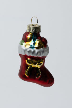 Carraig Donn Set Of 6 Glass Novelty Christmas Tree Decorations