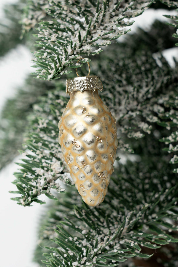 Carraig Donn Set Of 6 Glass Novelty Christmas Tree Decorations