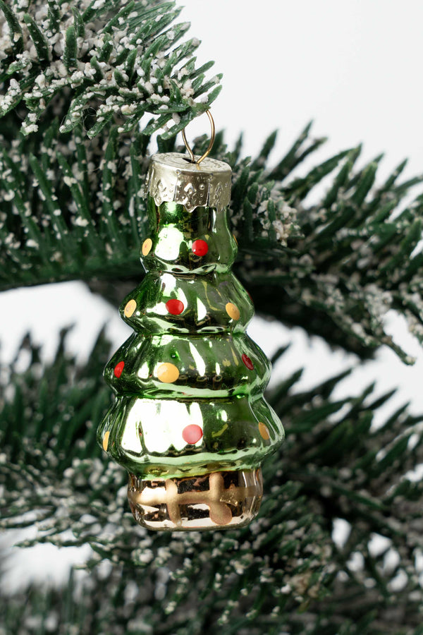 Carraig Donn Set Of 6 Glass Novelty Christmas Tree Decorations