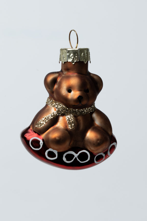 Carraig Donn Set Of 6 Glass Novelty Christmas Tree Decorations