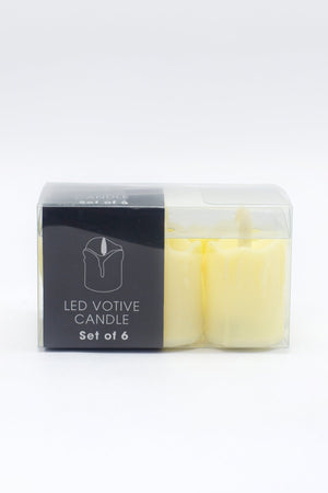 Carraig Donn Set Of 6 LED Flameless Votive Candle