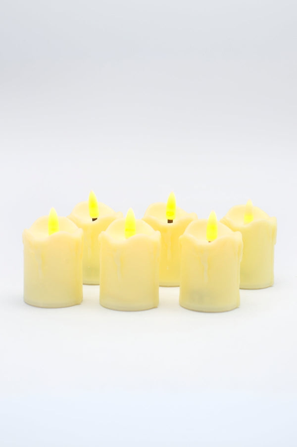 Carraig Donn Set Of 6 LED Flameless Votive Candle