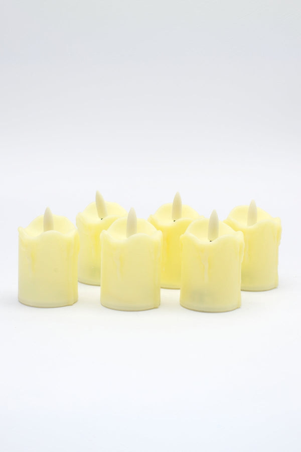 Carraig Donn Set Of 6 LED Flameless Votive Candle