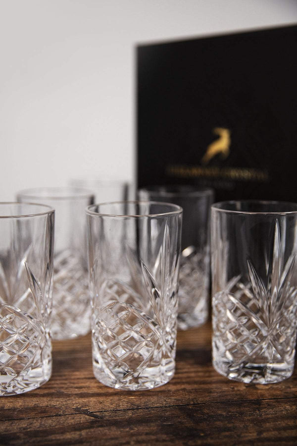 Carraig Donn Set of 6 Trinity Hi Ball Glass