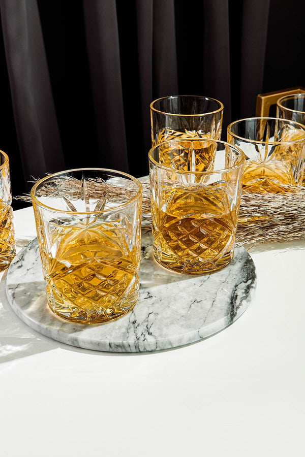Carraig Donn Set of 6 Trinity Whiskey Glasses
