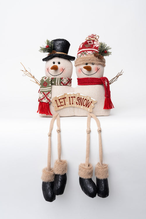 Showman Sitting Couple Christmas Decoration