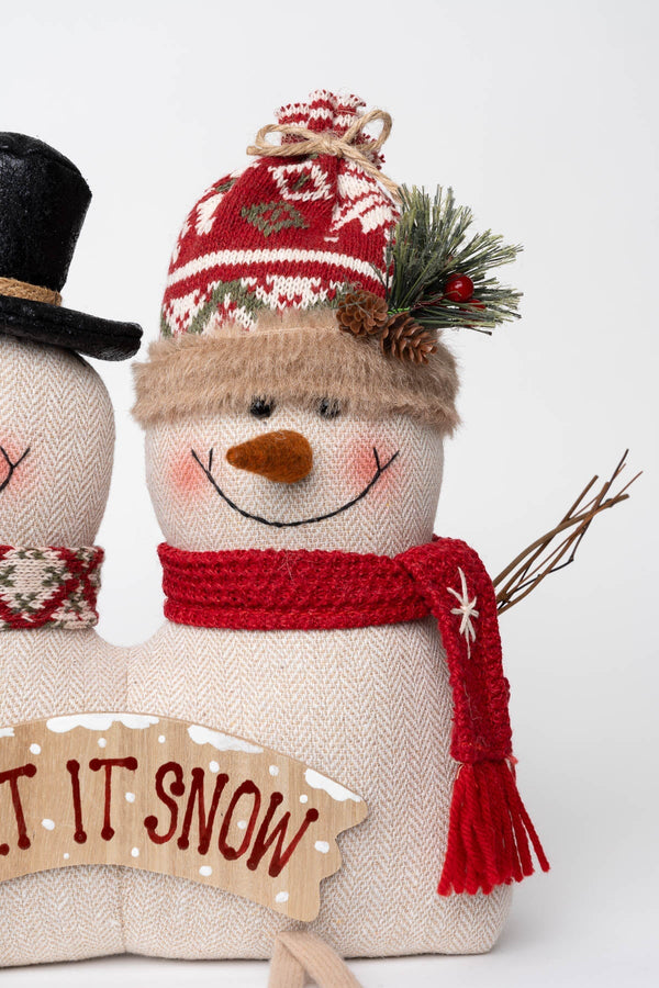 Carraig Donn Showman Sitting Couple Christmas Decoration