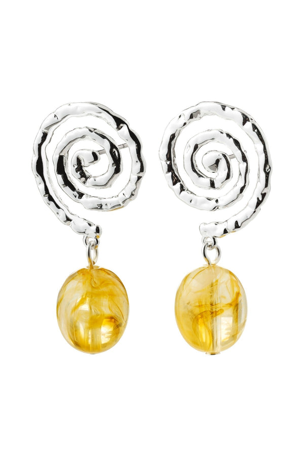 Carraig Donn Silver Plated Still Drop Earrings