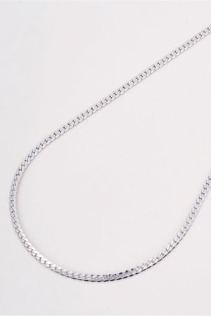 Carraig Donn Silver Snake Chain Necklace