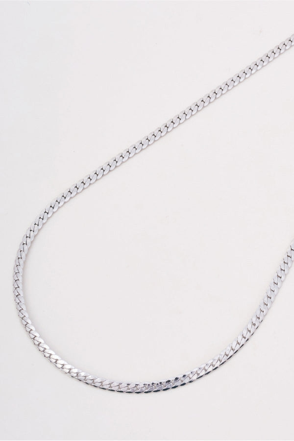 Carraig Donn Silver Snake Chain Necklace